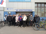 Студенты посетили завод Электропривод