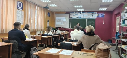 Практическое занятие для школьников в ВЭМТ